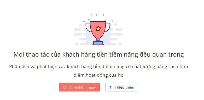 Hướng dẫn tạo chấm điểm cho khách hàng